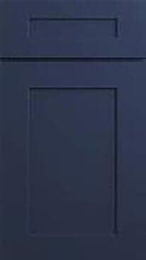 Blue Shaker Cabinets