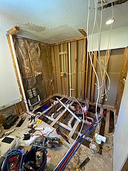 Bathroom remodel before