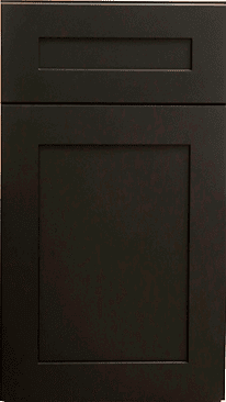 Charcoal Shaker Cabinets